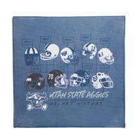 Utah State Football Helmet History Canvas Art
